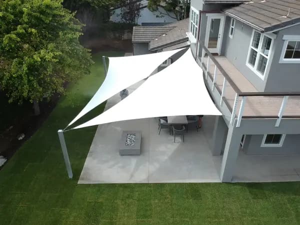 Phoenix residential shade sail install